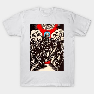 Our Lady Mother of God among the Apostles T-Shirt